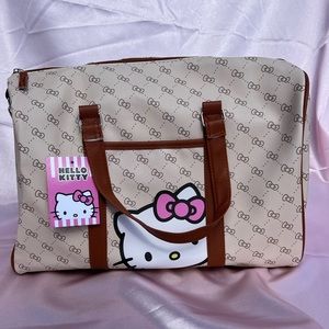 Hello Kitty weekender duffle bag